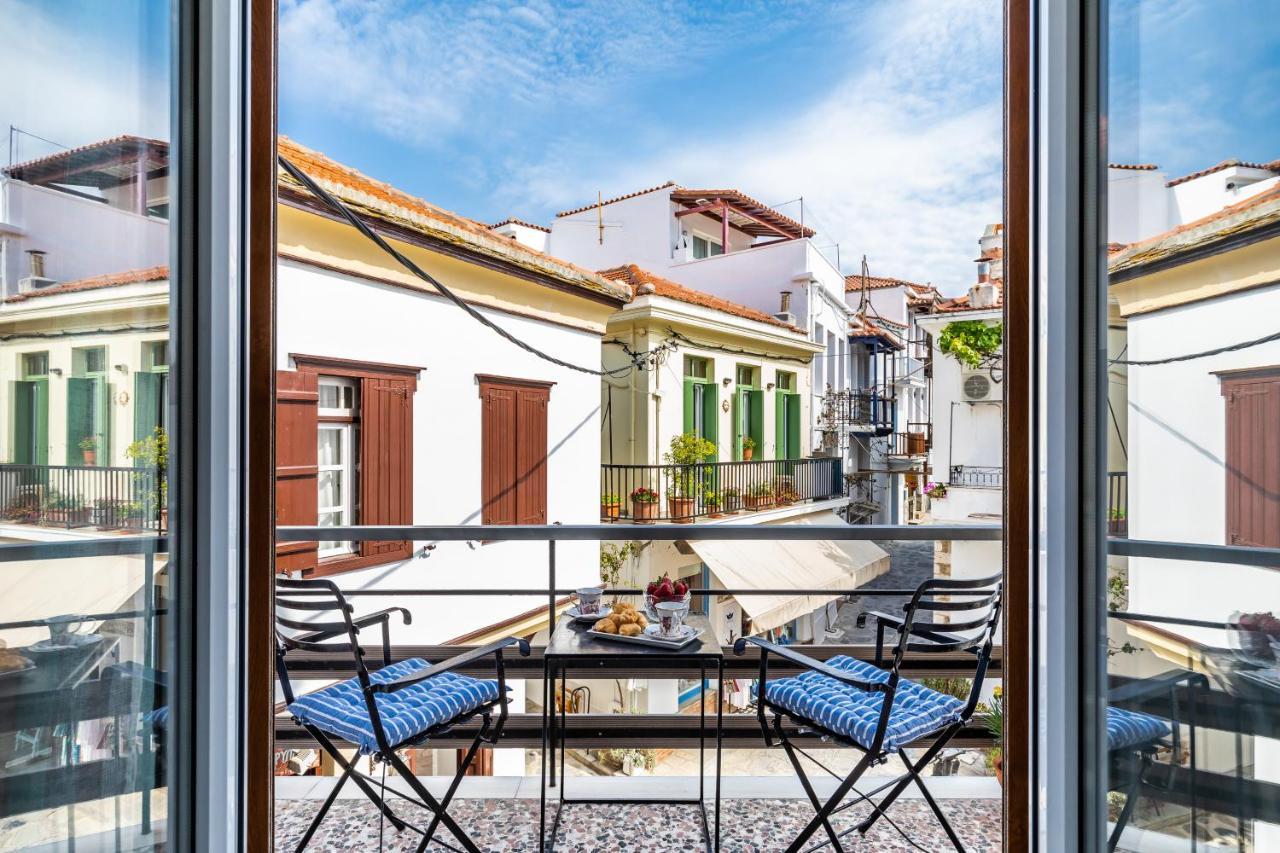 Апартаменты Maria'S House Скопелос Экстерьер фото